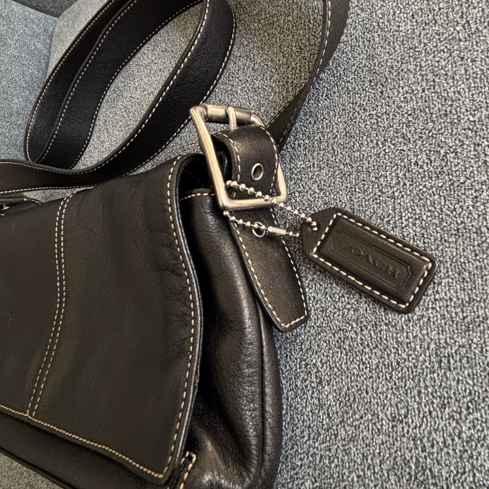 Coach Y2K Legacy Leather Small Flap Demi, Vintage Purse - Picture 3 of 9